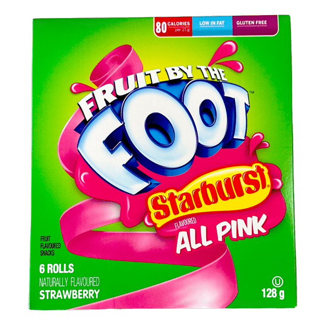 Starburst Fruit by the Foot 128g--BEST BEFORE 30TH MARCH 2024 — Joys ...