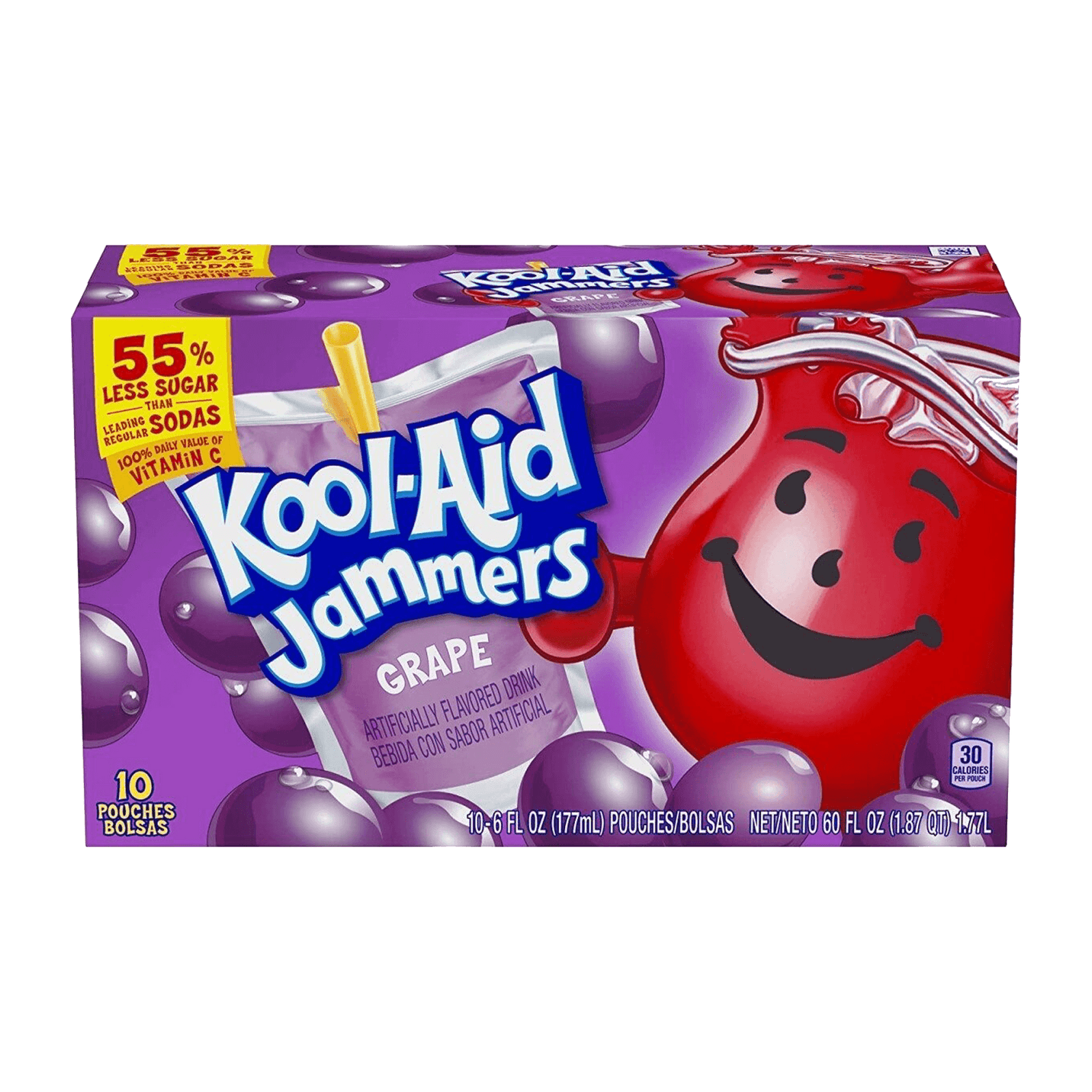 Kool Aid Jammers Grape 177ml — Joys Delights Lolly Shop Online