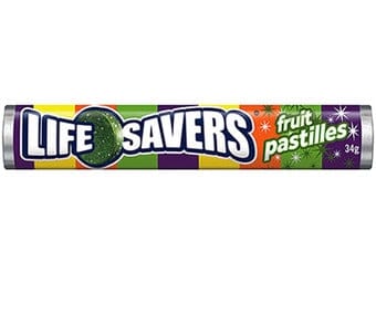 Lifesaver Fruit Pastilles (Aus)- 34g